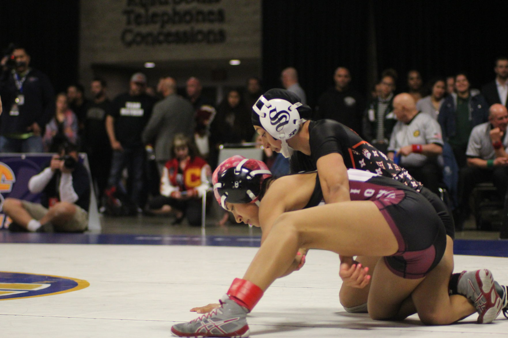 Selma girls wrestling: Alleida Martinez 3